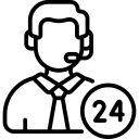 Customer support badge