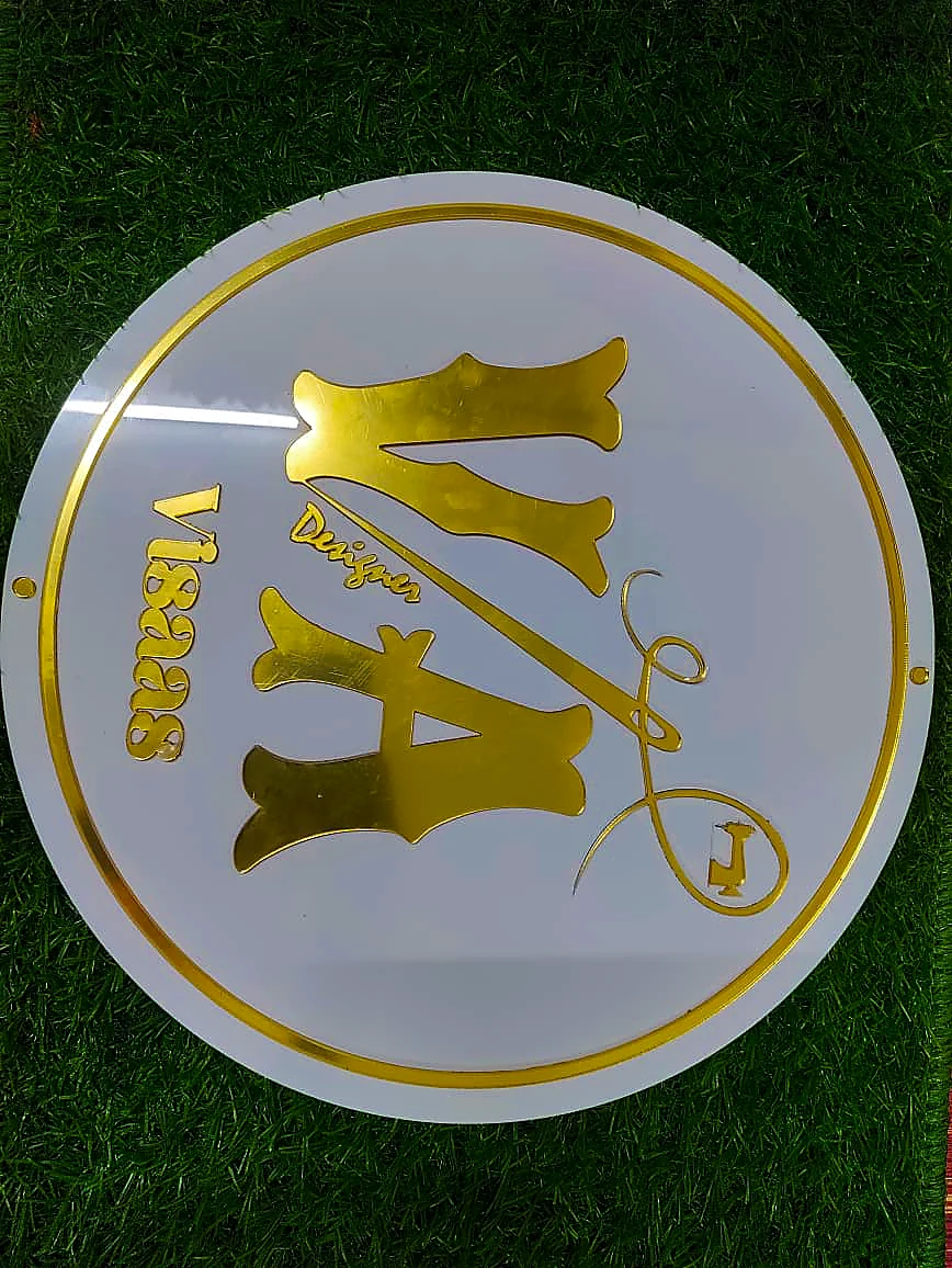 Custom Acrylic Sign Board – Office & Branding Use